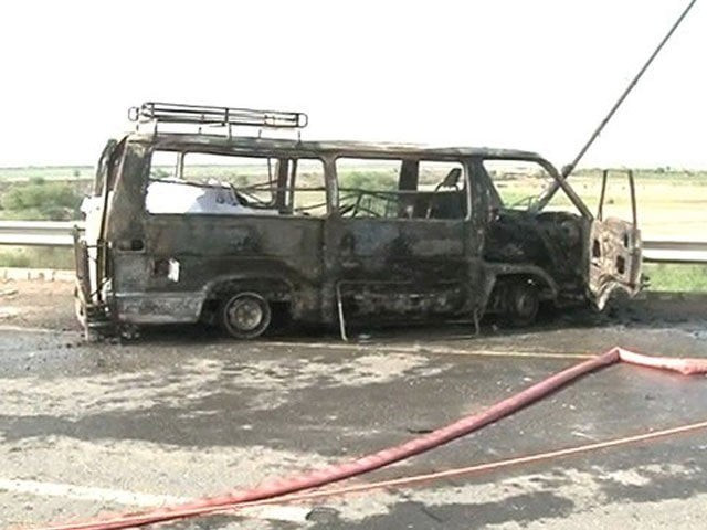 the mishap occurred near the head muhammad wala area of the city photo express the mishap occurred near the head muhammad wala area of the city photo express