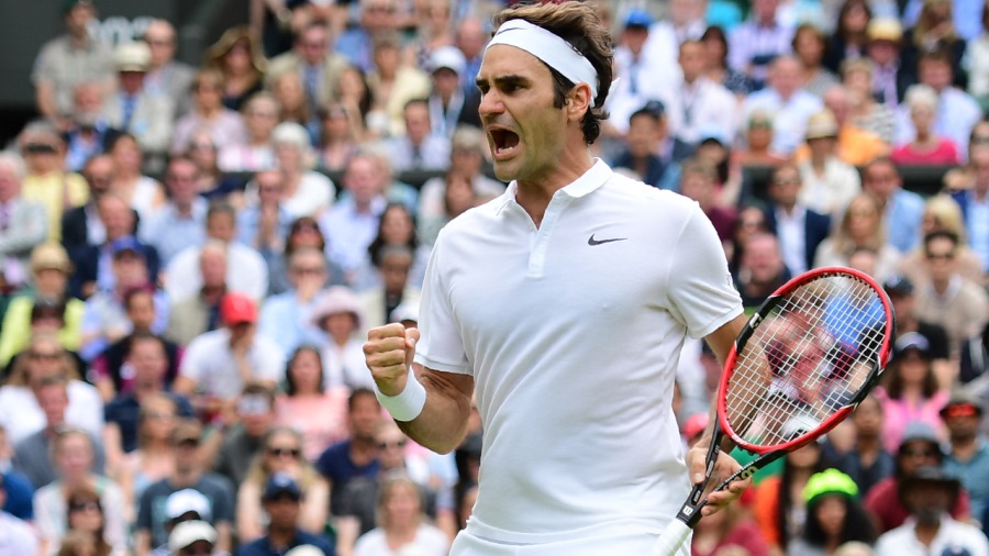 ever green grass is federer s favourite surface and he can cement his position as its greatest ever player with record eighth title photo afp