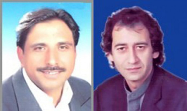 pk 26 mpa iftikhar ali mushwani left and k p education minister and pk 30 mpa atif khan are both pti members photo express pk 26 mpa iftikhar ali mushwani left and k p education minister and pk 30 mpa atif khan are both pti members photo express