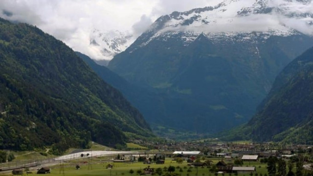 the northern gates of the gotthard base tunnel near the town of erstfeld switzerland photo reuters the northern gates of the gotthard base tunnel near the town of erstfeld switzerland photo reuters