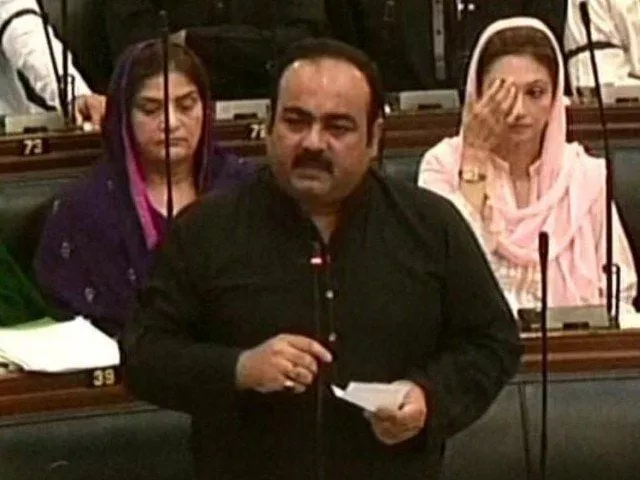 mqm mpa khawaja izharul hasan an express news screengrab mqm mpa khawaja izharul hasan an express news screengrab