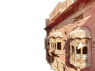 crumbling walls fail to mar lal haveli s beauty