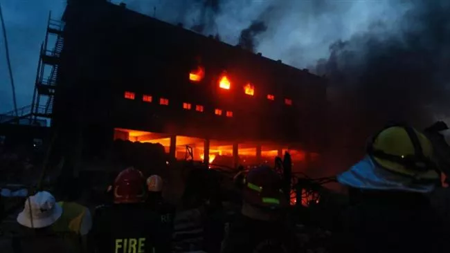 a representational image showing smoke and flames billow from a burning factory in tongi in the key bangladeshi garment manufacturing hub of gazipur on the outskirts of dhaka on september 10 2016 photo afp a representational image showing smoke and flames billow from a burning factory in tongi in the key bangladeshi garment manufacturing hub of gazipur on the outskirts of dhaka on september 10 2016 photo afp