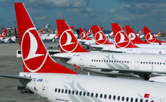 turkish airlines aircrafts are parked at the ataturk international airport in istanbul turkey december 3 2015 photo reuters turkish airlines aircrafts are parked at the ataturk international airport in istanbul turkey december 3 2015 photo reuters