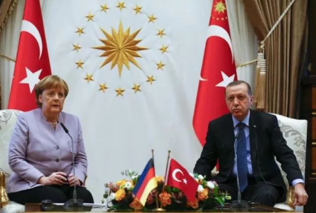 turkish president recep tayyip erdogan and german chancellor angela merkel meet at the presidential palace during the first visit since july 039 s failed coup in ankara turkey february 2 2017 photo reuters turkish president recep tayyip erdogan and german chancellor angela merkel meet at the presidential palace during the first visit since july 039 s failed coup in ankara turkey february 2 2017 photo reuters