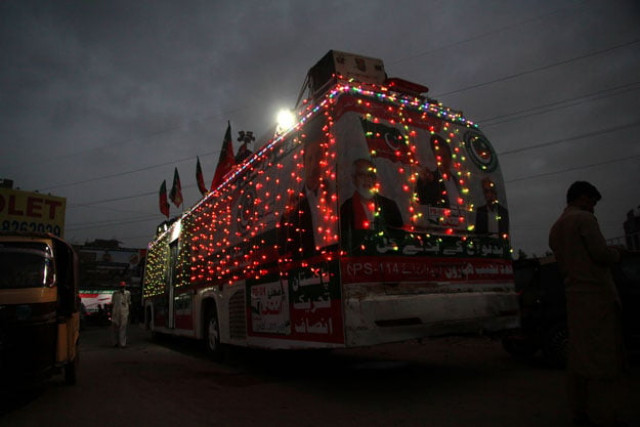 pti is all set for the ps 114 by election and has also gained the support of religious parties and organisations photo athar khan express pti is all set for the ps 114 by election and has also gained the support of religious parties and organisations photo athar khan express