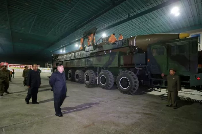 north korean leader kim jong un inspects the intercontinental ballistic missile hwasong 14 in this undated photo released by north korea 039 s korean central news agency kcna in pyongyang july 5 2017 photo reuters north korean leader kim jong un inspects the intercontinental ballistic missile hwasong 14 in this undated photo released by north korea 039 s korean central news agency kcna in pyongyang july 5 2017 photo reuters