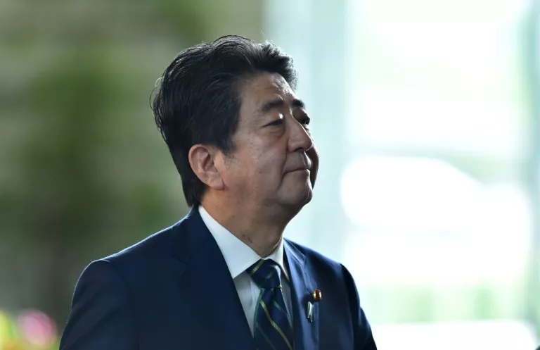japanese prime minister shinzo abe and the eu 039 s top officials will approve the broad outline of a landmark trade deal photo afp japanese prime minister shinzo abe and the eu 039 s top officials will approve the broad outline of a landmark trade deal photo afp