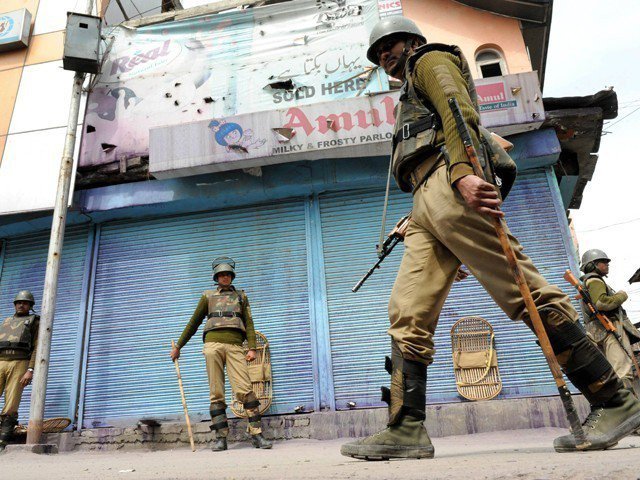 a file photo of security forces in iok photo afp