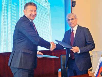 russia s gazprom and ogdc of pakistan sign joint venture deal