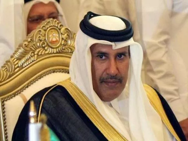 qatari prince hamad bin jasim bin jaber al thani photo afp qatari prince hamad bin jasim bin jaber al thani photo afp