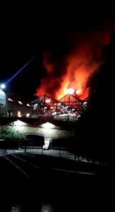 fire ravages building in london s camden lock market fire ravages building in london s camden lock market