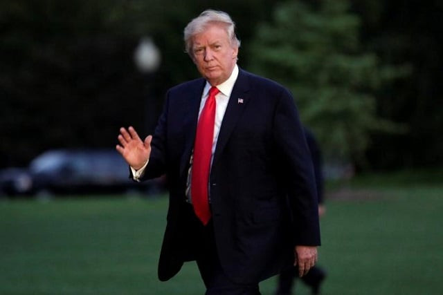 u s president donald trump waves as walks on the south lawn of the white house upon his return to washington u s from the g20 summit in hamburg july 8 2017 photo reuters u s president donald trump waves as walks on the south lawn of the white house upon his return to washington u s from the g20 summit in hamburg july 8 2017 photo reuters