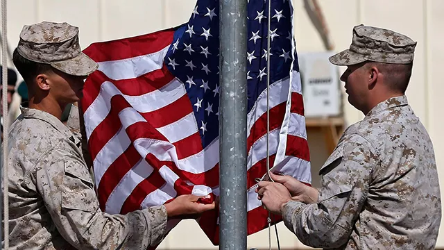 american soldiers raise the us flag photo reuters american soldiers raise the us flag photo reuters