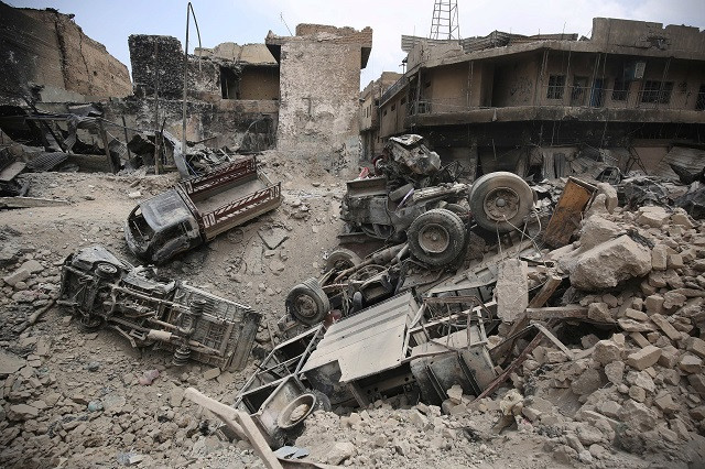 a picture shows a general view of the damage in the old city of mosul on july 7 2017 as iraqi government forces continue to fight islamic state is group militants to retake the last parts of the city the decaying bodies of foreign militants are piling up among the ruins of mosul where the last dozens of islamic state group fighters are mounting a desperate last stand photo afp a picture shows a general view of the damage in the old city of mosul on july 7 2017 as iraqi government forces continue to fight islamic state is group militants to retake the last parts of the city the decaying bodies of foreign militants are piling up among the ruins of mosul where the last dozens of islamic state group fighters are mounting a desperate last stand photo afp