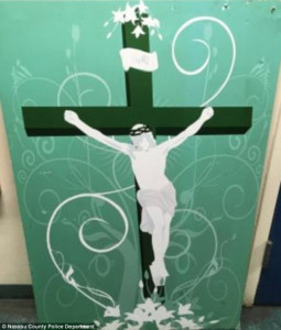 man leaves large painting of jesus outside mosque in new york man leaves large painting of jesus outside mosque in new york