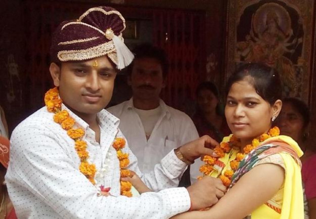 varsha sahu dubbed quot revolver rani quot at her wedding in hamirpur with ashok yadav photo courtesy hindustan times varsha sahu dubbed quot revolver rani quot at her wedding in hamirpur with ashok yadav photo courtesy hindustan times