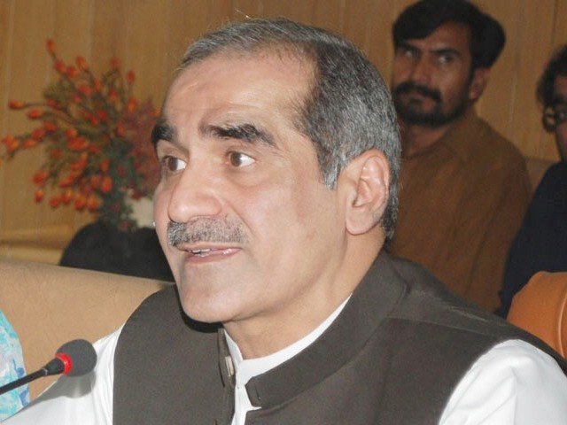 railways minister khawaja saad rafique photo nni file