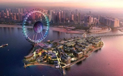 world s largest ferris wheel nears completion in dubai world s largest ferris wheel nears completion in dubai