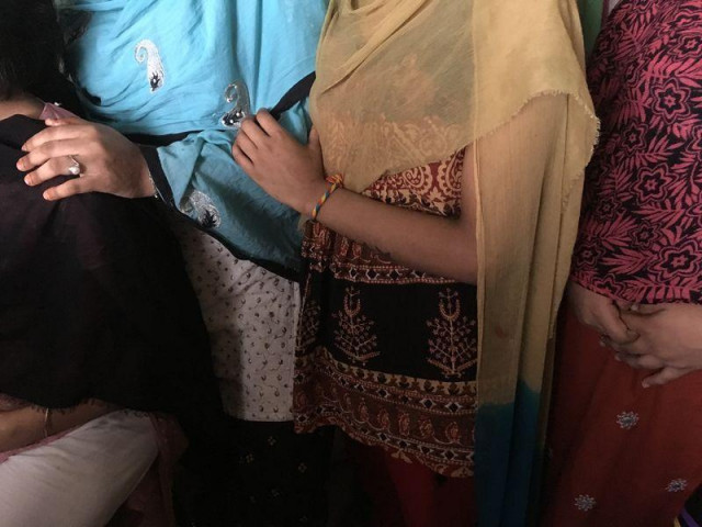 girls from bangladesh who were sex trafficked to india at a shelter home for rescued girls in pune in maharashtra india photo reuters