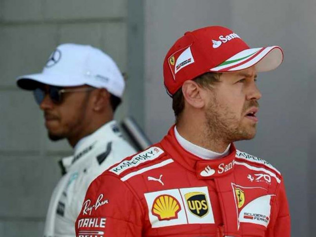 heated there is little love lost between hamilton and vettel as relations turned sour after the latter smashed into the former s car at the azerbaijan grand prix photo afp heated there is little love lost between hamilton and vettel as relations turned sour after the latter smashed into the former s car at the azerbaijan grand prix photo afp
