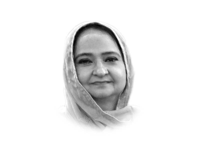 the writer is chairperson of the international relations department at the university of karachi