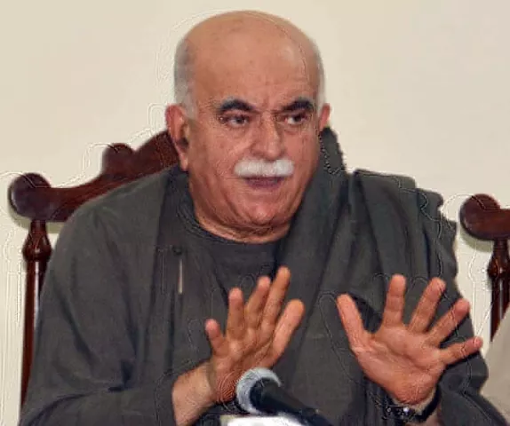 pashtunkhwa milli awami party pkmap chief mehmood khan achakzai address at a news conference at quetta press club on july 13 2017 photo ppi pashtunkhwa milli awami party pkmap chief mehmood khan achakzai address at a news conference at quetta press club on july 13 2017 photo ppi