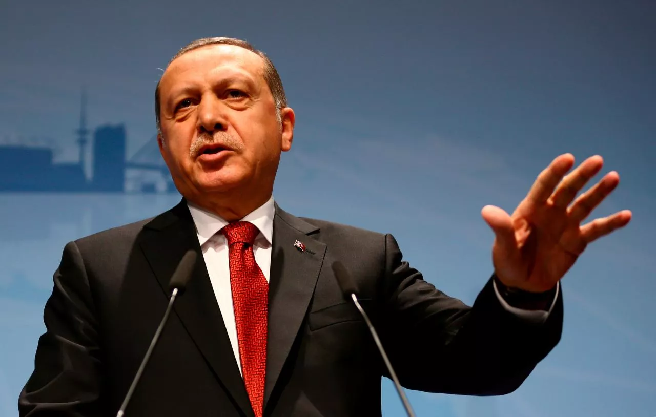turkish president recep tayyip erdogan speaks during a news conference in hamburg germany photo reuters turkish president recep tayyip erdogan speaks during a news conference in hamburg germany photo reuters