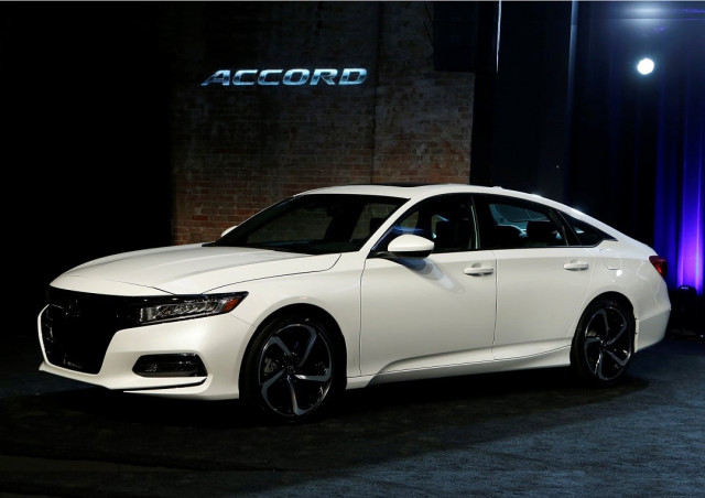 american honda motor introduces the 2018 honda accord at the garden theater in detroit michigan us photo reuters american honda motor introduces the 2018 honda accord at the garden theater in detroit michigan us photo reuters