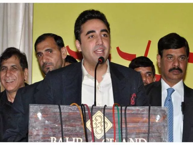chairman ppp bilawal bhutto zardari photo express chairman ppp bilawal bhutto zardari photo express