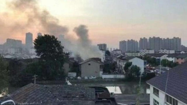 the fire was extinguished later in the morning according to xinhua photo twitter the fire was extinguished later in the morning according to xinhua photo twitter