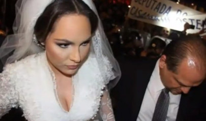 brazil politician pelted with eggs at her wedding brazil politician pelted with eggs at her wedding