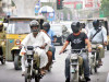 ig sindh warns motorcyclists in karachi over helmet violations
