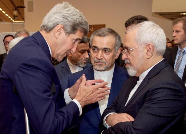 u s secretary of state john kerry l speaks with hossein fereydoun c the brother of iranian president hassan rouhani and iranian foreign minister javad zarif r before the secretary and foreign minister addressed an international press corps gathered at the austria center in vienna austria july 14 2015 photo reuters u s secretary of state john kerry l speaks with hossein fereydoun c the brother of iranian president hassan rouhani and iranian foreign minister javad zarif r before the secretary and foreign minister addressed an international press corps gathered at the austria center in vienna austria july 14 2015 photo reuters
