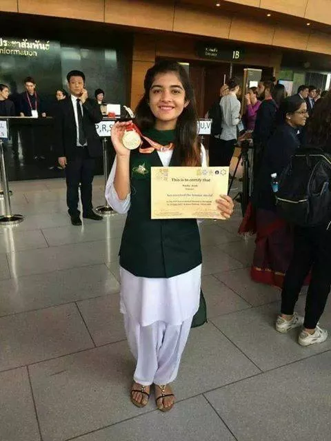 maaha ayub a student of a levels at lyceum school karachi won the medal in the 49th international chemistry olympiad in bangkok thailand photo facebook maaha ayub a student of a levels at lyceum school karachi won the medal in the 49th international chemistry olympiad in bangkok thailand photo facebook