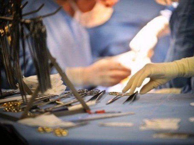 the neurosurgery department associate professor dr abdul aziz conducted the surgery photo file