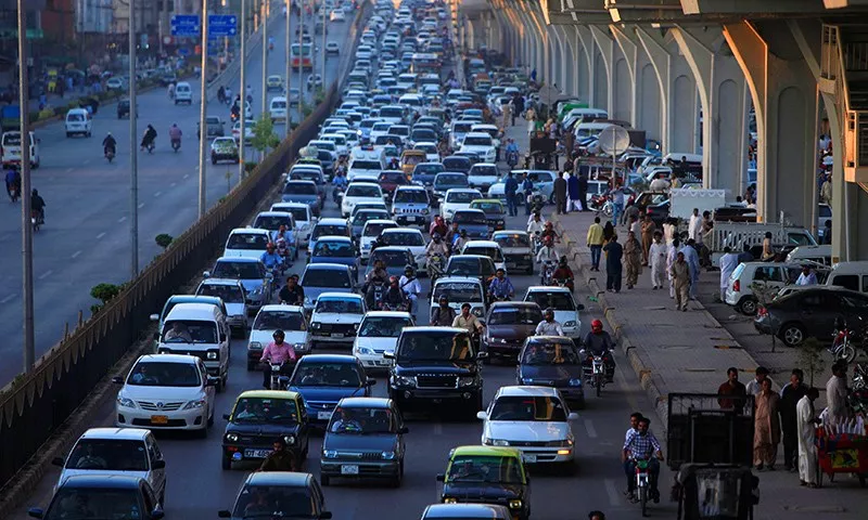 vehicles seen on a road in pakistan photo reuters vehicles seen on a road in pakistan photo reuters