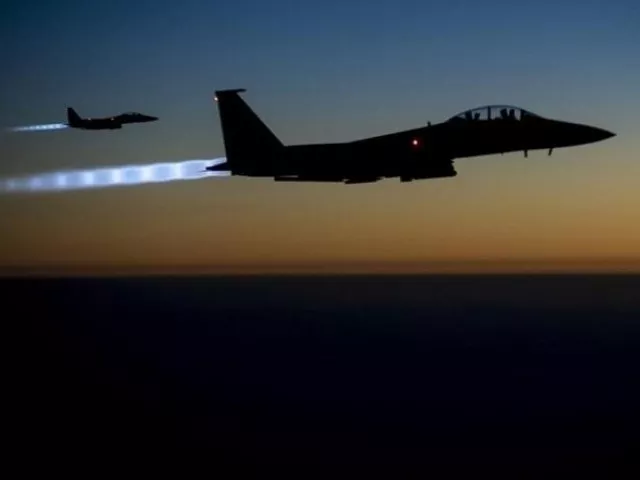 residents said the attack was carried out by a warplane from the saudi led coalition fighting shia rebels photo afp residents said the attack was carried out by a warplane from the saudi led coalition fighting shia rebels photo afp
