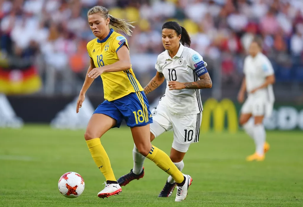 germany versus sweden women 039 s euro match photo afp germany versus sweden women 039 s euro match photo afp