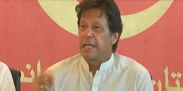imran khan addresses a news conference in islamabad on wednesday express news screen grab imran khan addresses a news conference in islamabad on wednesday express news screen grab