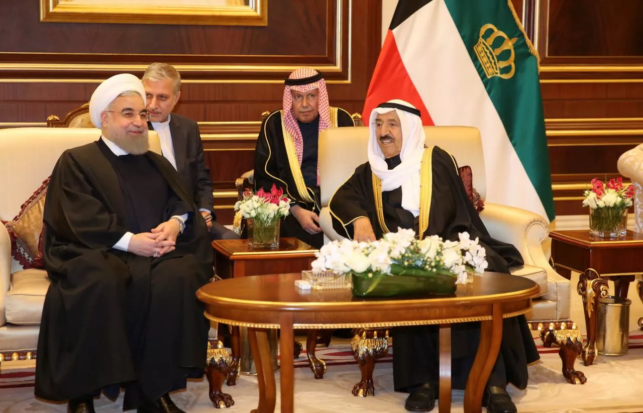 iran 039 s president hassan rouhani meets with emir of kuwait sheikh sabah al ahmad al sabah in kuwait city kuwait february 15 2017 photo reuters iran 039 s president hassan rouhani meets with emir of kuwait sheikh sabah al ahmad al sabah in kuwait city kuwait february 15 2017 photo reuters
