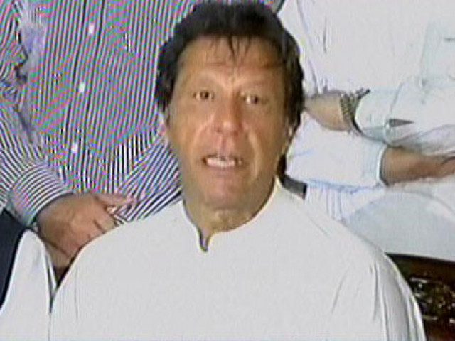 pti chairman imran khan addressing a news conference in islamabad on july 20 2017 express news screen grab pti chairman imran khan addressing a news conference in islamabad on july 20 2017 express news screen grab