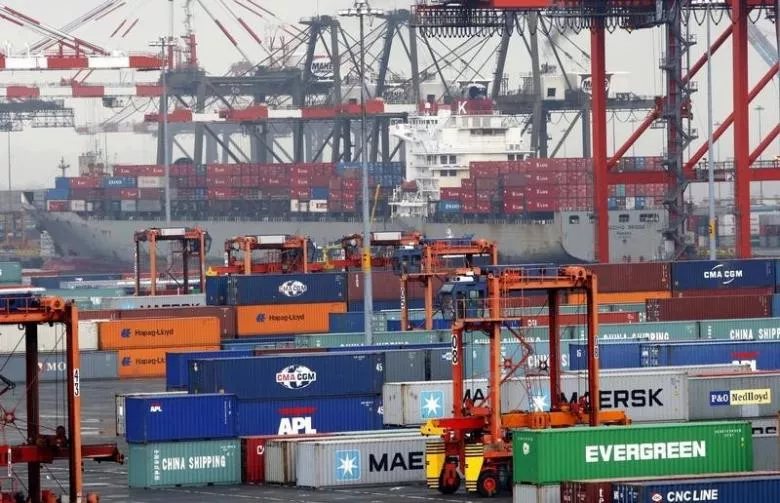 shipping containers are seen at the port newark container terminal photo reuters shipping containers are seen at the port newark container terminal photo reuters