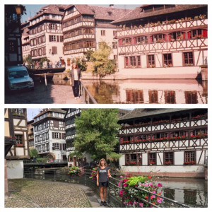 woman recreates europe vacation pictures in same spots 30 years later woman recreates europe vacation pictures in same spots 30 years later