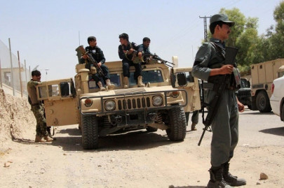 16 afghan policemen killed in us strike