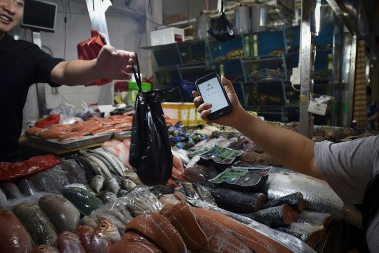 growth of the cash free system supported by country 039 s rapidly expanding e commerce market photo afp