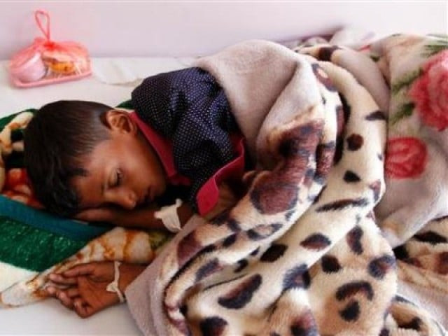 a yemeni boy receives treatment at a hospital in the capital sana a on october 11 2016 photo afp a yemeni boy receives treatment at a hospital in the capital sana a on october 11 2016 photo afp