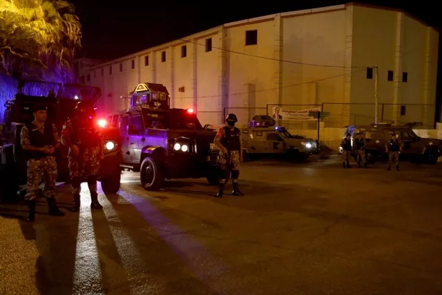 security forces stand guard outside the israeli embassy in the residential rabiyeh neighbourhood of the jordanian capital amman following an 039 incident 039 photo afp security forces stand guard outside the israeli embassy in the residential rabiyeh neighbourhood of the jordanian capital amman following an 039 incident 039 photo afp