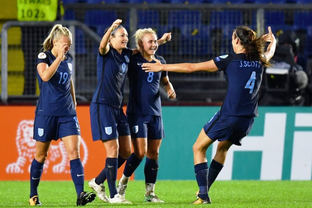 nearly confirmed england are all but into the quarter finals and sit at the group d summit with back to back victories at the women 039 s euro tournament photo afp nearly confirmed england are all but into the quarter finals and sit at the group d summit with back to back victories at the women 039 s euro tournament photo afp