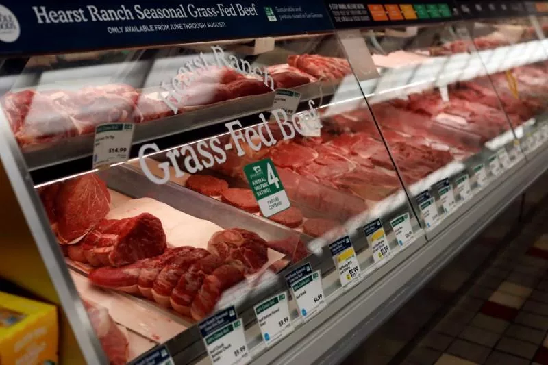 grass fed beef products are pictured at a whole foods market in pasadena california u s july 24 2017 photo reuters grass fed beef products are pictured at a whole foods market in pasadena california u s july 24 2017 photo reuters